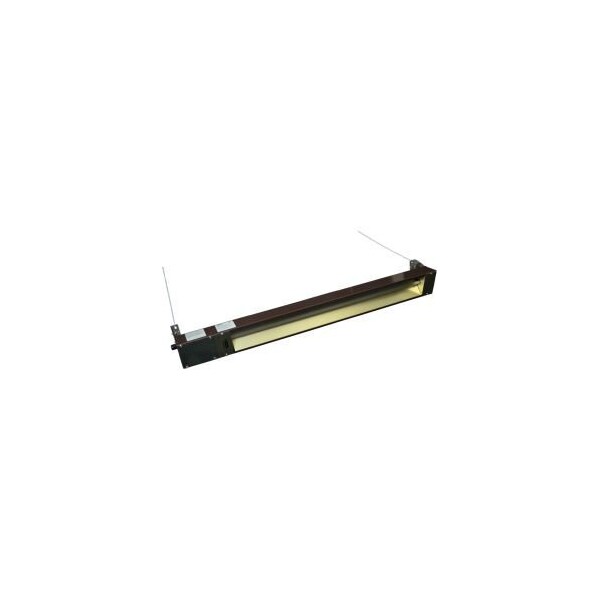 Tpi Infrared Spot Heater For Indoor/Outdoor Use, 3000W, 240V, 5-3/8"W x 6-1/2"H, Brown OCH57240VE - main
